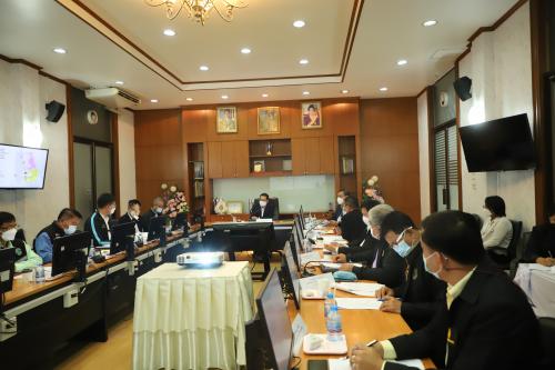 ส.ป.ก. ประชุมคณะทำงานย่อยแก้ไขปัญหาการทับซ้อนเขตเทศบาลตำบลโป่งน้ำร้อน อำเภอโป่งน้ำร้อน และเทศบาลตำบลทรายขาว อำเภอสอยดาว จังหวัดจันทบุรี และการจัดทำแผนที่ท้ายร่าง พระราชกฤษฎีกากำหนดเขตที่ดินในท้องที่จังหวัดจันทบุรี ครั้งที่ ๒/๒๕๖๔ 
