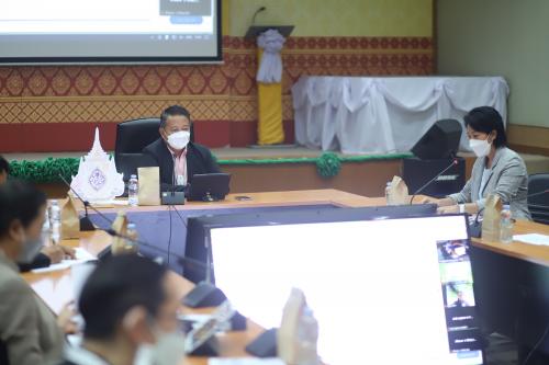 ส.ป.ก. ประชุมคณะทำงานพิจารณาผลงานการปฏิรูปที่ดินเพื่อส่งประกวดรับรางวัล ครั้งที่ ๓/๒๕๖๔