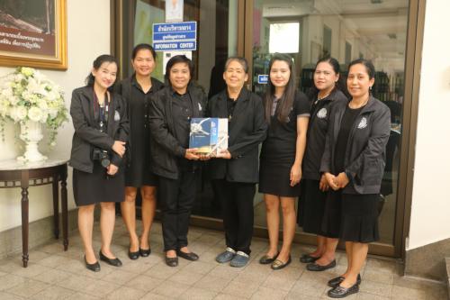 วันที่ 19 เมษายน 2560 ยินดีต้อนรับคณะศึกษาดูงาน ศูนย์ข้อมูลข่าวสารของราชการ จากกระทรวงคมนาคม   ณ ศูนย์ข้อมูลข่าวสารของราชการ สำนักงานการปฏิรูปที่ดินเพื่อเกษตรกรรม