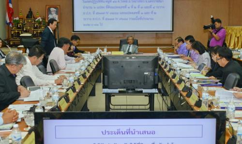 ส.ป.ก. จัดประชุมคณะกรรมการปฏิรูปที่ดิน คปก. ครั้งที่ 3/2558