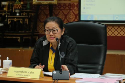 ส.ป.ก. ประชุมคณะทำงานศูนย์ปฏิบัติการแก้ไขปัญหาการครอบครองที่ดินในเขตปฏิรูปที่ดินเพื่อเกษตรกรรมโดยมิชอบด้วยกฎหมาย ครั้งที่ ๓/๒๕๖๒