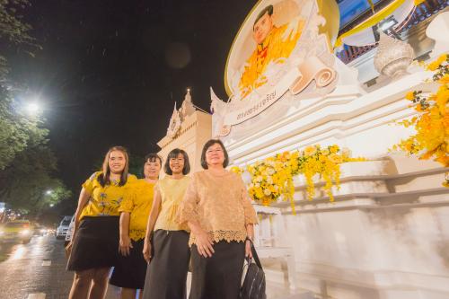 ส.ป.ก. เข้าร่วมชมการแสดงมหรสพสมโภชเฉลิมพระเกียรติ เนื่องในโอกาสมหามงคลพระราชพิธีบรมราชาภิเษก ณ กระทรวงคมนาคม