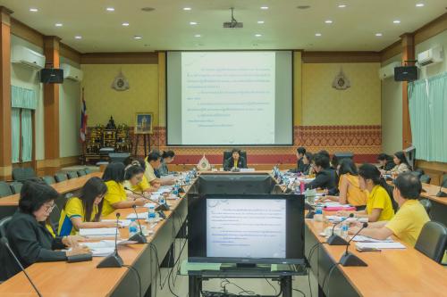 สำนักบริหารกองทุน ประชุมคณะทำงานพิจารณาร่างแผนปฏิบัติการด้านกองทุนการปฏิรูปที่ดินเพื่อเกษตรกรรม พ.ศ. ๒๕๖๑ - พ.ศ. ๒๕๖๔ และแผนปฏิบัติการ ประจำปี ๒๕๖๓ ครั้งที่ ๑/๒๕๖๒