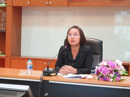 ส.ป.ก.ประชุมทางไกลออนไลน์ (Web Conference)ชี้แจงโครงการการศึกษาสภาวะเศรษฐกิจและสังคมครัวเรือนเกษตรกรในเขตปฏิรูปที่ดิน