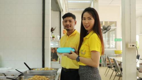 โครงการ ทำดีด้วยหัวใจ ลดภัยสิ่งแวดล้อม : ไม่เอากล่องโฟม