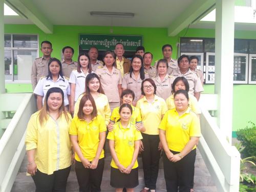 ผู้ตรวจราชการกรมลงพื้นที่ตรวจราชการ รอบที่ ๒ เพื่อติดตามความก้าวหน้าการดำเนินงานโครงการตามแผนการตรวจราชการ ประจำปี ๒๕๖๒ ส.ป.ก. สระบุรี
