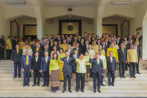 ส.ป.ก. ร่วมต้อนรับและแสดงความยินดีคณะรัฐมนตรีว่าการกระทรวงเกษตรและสหกรณ์