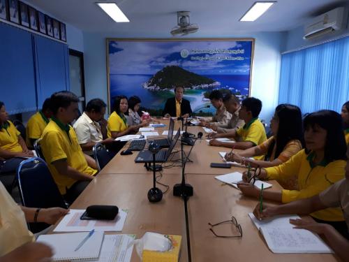 ผู้ตรวจราชการ ส.ป.ก. ตรวจราชการและติดตามงานตามแผนงาน โครงการ และภารกิจตามนโยบายยุทธศาสตร์ของ ส.ป.ก. ประจำปีงบประมาณ พ.ศ. ๒๕๖๒ รอบที่ ๒ ณ ส.ป.ก.สุราษฎร์ธานี