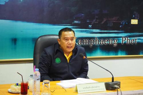 ผู้ตรวจราชการกระทรวงเกษตรและสหกรณ์ เขต ๑๘ ประชุมตรวจติดตามความก้าวหน้าผลการดำเนินงานตามแผนงานภารกิจ รอบที่ ๒ ปี ๒๕๖๒ จังหวัดกำแพงเพชร
