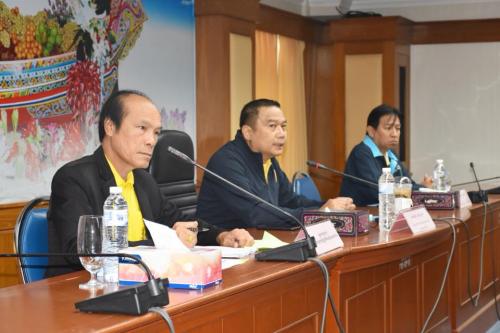 ผู้ตรวจราชการ ส.ป.ก. ร่วมประชุมการตรวจติดตามผลการดำเนินงานโครงการตามแผนการตรวจราชการของผู้ตรวจราชการกระทรวงเกษตรและสหกรณ์ เขต ๗ พร้อมทั้งตรวจราชการและติดตามงานตามแผนงาน โครงการ และภารกิจตามนโยบายยุทธศาสตร์ของ ส.ป.ก. ประจำปีงบประมาณ พ.ศ. ๒๕๖๒ รอบที่ ๒ จังหวัดนราธิวาส 