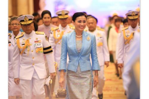 ส.ป.ก.เข้าร่วมรับเสด็จสมเด็จพระนางเจ้าฯ พระบรมราชินี ทรงเปิดงานวันสตรีไทย ประจำปี ๒๕๖๒ ภายใต้แนวคิด สายธารแห่งพระบารมี สู่การพัฒนาสตรีที่ยั่งยืน