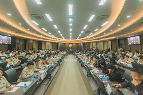 ส.ป.ก. ร่วมประชุมในการมอบนโยบายและแนวทางการจัดทำงบประมาณรายจ่ายประจำปีงบประมาณ พ.ศ.๒๕๖๓ ของกระทรวงเกษตรและสหกรณ์