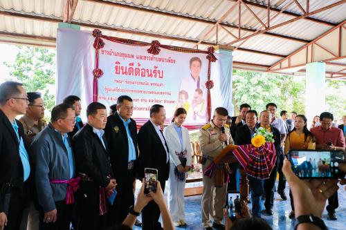 ส.ป.ก. ร่วมลงพื้นที่พร้อมคณะรัฐมนตรีช่วยว่าการกระทรวงเกษตรฯ ตรวจเยี่ยมการดำเนินงานการแก้ไขปัญหาภัยแล้ง ในเขตพื้นที่ภาคอีสาน