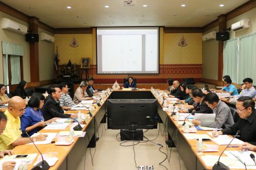 ส.ป.ก. ประชุมคณะทำงานศูนย์ปฏิบัติการแก้ไขปัญหาการครอบครองที่ดินในเขตปฏิรูปที่ดินเพื่อเกษตรกรรมโดยมิชอบด้วยกฎหมาย ครั้งที่ ๔/๒๕๖๒