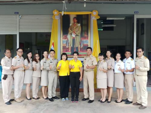 ผู้ตรวจราชการ ส.ป.ก. ตรวจติดตามงานตามภารกิจประจำปี ๒๕๖๒ รอบที่ ๒ และตรวจเยี่ยมวิสาหกิจชุมชนกลุ่มทอผ้ามัดหมี่กี่กระตุก จังหวัดพิษณุโลก