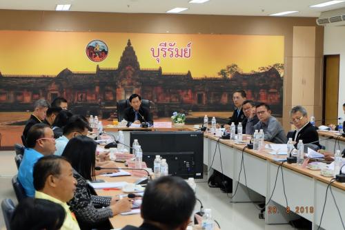 หัวหน้าผู้ตรวจราชการกรมเข้าร่วมประชุมการตรวจติดตามโครงการตามแผนการตรวจราชการของกระทรวงเกษตรและสหกรณ์ ประจำปีงบประมาณ พ.ศ. ๒๕๖๒ และเปิดการฝึกอบรมโครงการพัฒนาเกษตรกรปราดเปรื่องในเขตปฏิรูปที่ดิน (Smart Farmer)