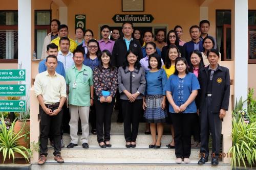 ผู้ตรวจราชการ ส.ป.ก. ตรวจราชการและติดตามงานตามแผนงาน โครงการ และภารกิจตามนโยบายยุทธศาสตร์ของ ส.ป.ก. ประจำปีงบประมาณ พ.ศ. ๒๕๖๒ รอบที่ ๒๕๖๒ ณ ส.ป.ก.อุบลราชธานี