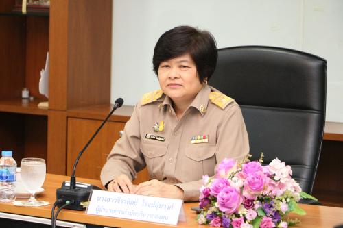 สำนักบริหารกองทุนจัดการประชุมคณะทำงานร่างตัวชี้วัดการประเมินผลการดำเนินการกองทุนการปฏิรูปที่ดินเพื่อเกษตรกรรม ปี ๒๕๖๓