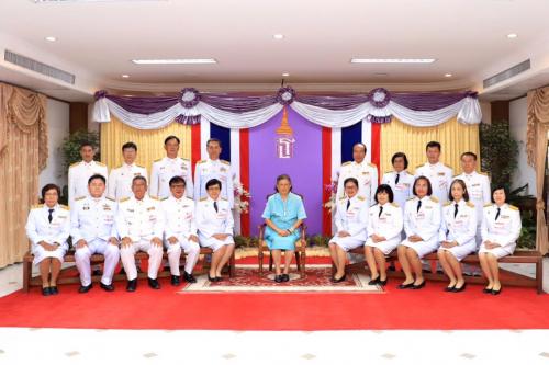 ส.ป.ก. เข้ากราบบังคมทูลลาเนื่องในโอกาสเกษียณอายุราชการ