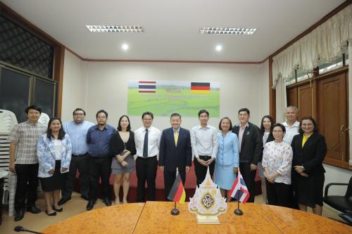 ส.ป.ก. ประชุมองค์กรความร่วมมือระหว่างประเทศของสหพันธรัฐเยอรมันนี (GIZ) ในการพัฒนาระบบโซล่าเซลล์เพื่อแสงสว่าง และบริหารจัดการน้ำในเขตปฏิรูปที่ดิน 
