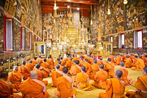 พิธีเจริญพระพุทธมนต์ถวายพระพรชัยมงคลแด่ สมเด็จพระนางเจ้าสิริกิติ์ พระบรมราชินีนาถ พระบรมราชชนนีพันปีหลวง พระบาทสมเด็จพระวชิรเกล้าเจ้าอยู่หัว และสมเด็จพระนางเจ้าฯ พระบรมราชินี (ครั้งที่ 9) ประจำปี 2562 