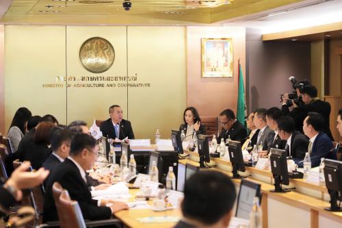 กระทรวงเกษตรฯ ประชุมร่วมคณะกรรมาธิการเกษตรและสหกรณ์ สภาผู้แทนราษฎร