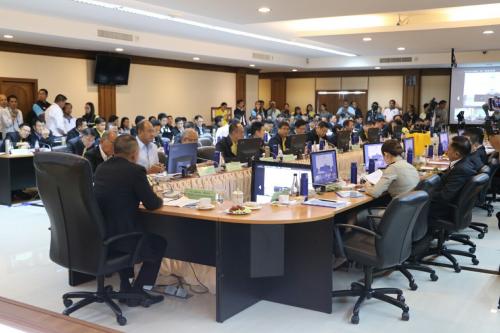 ส.ป.ก. ร่วมประชุมเตรียมการรับสถานการณ์อุทกภัยในพื้นที่ภาคใต้ ปี ๒๕๖๒