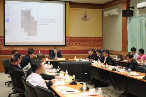 ส.ป.ก. ประชุมหารือแนวทางการแก้ไขปัญหาแนวเขตที่ดินทับซ้อนกับเขตปฏิรูปที่ดิน