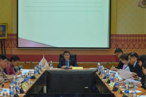 ส.ป.ก. ประชุมเตรียมความพร้อม “งานถวายผ้าพระกฐินพระราชทาน ประจำปี ๒๕๖๒”ครั้งที่ ๔/๒๕๖๒