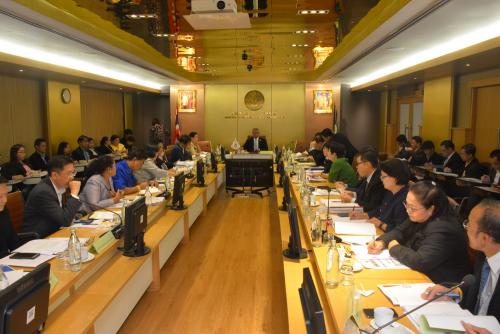 ส.ป.ก.ร่วมประชุมหารือเตรียมการชี้แจงงบประมาณรายจ่ายประจำปีงบประมาณ พ.ศ.๒๕๖๓ ณ กระทรวงเกษตรและสหกรณ์