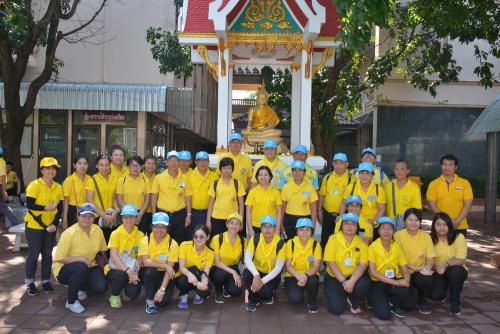ส.ป.ก.ร่วมกิจกรรมจิตอาสากระทรวงเกษตรและสหกรณ์  พัฒนาฟื้นฟูคลอง๔ ตะวันตก เราทำความดีด้วยหัวใจ  เขตคลองสามวา กรุงเทพฯ