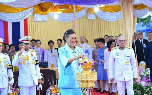 สำนักงานการปฏิรูปที่ดินเพื่อเกษตรกรรม ร่วมรับเสด็จฯ สมเด็จพระกนิษฐาธิราชเจ้า กรมสมเด็จพระเทพรัตนราชสุดาฯ สยามบรมราชกุมารี ในงานกาชาด ประจำปี ๒๕๖๒