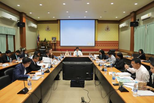 ส.ป.ก. ประชุมคณะทำงานตรวจสอบข้อเท็จจริงการครอบครองทำประโยชน์ในเขตปฏิรูปที่ดินป่าฝั่งซ้ายแม่น้ำภาชี จ.ราชบุรี