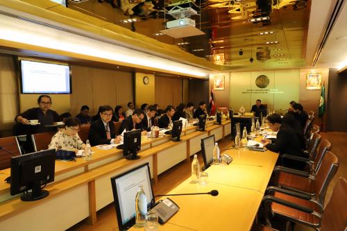 ส.ป.ก. ร่วมประชุมคณะกรรมการกำกับและติดตามประเมินผลการขับเคลื่อนนโยบายของคณะรัฐมนตรีที่เกี่ยวข้องกับกระทรวงเกษตรฯ (กกก.) ครั้งที่ ๕/๒๕๖๒