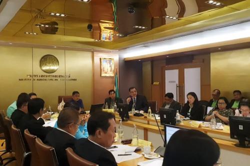 ส.ป.ก. ร่วมประชุมคณะอนุกรรมการแก้ไขปัญหาที่ดินทำกิน ปัญหาหนี้สิน และการฟื้นฟูอาชีพ ครั้งที่ ๑/๒๕๖๓