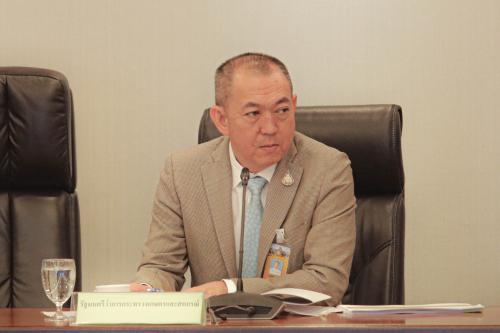 รองเลขาธิการ ส.ป.ก. เข้าร่วมประชุมคณะกรรมการการจัดทำงบประมาณรายจ่ายบูรณาการ ประจำปีงบประมาณ พ.ศ. ๒๕๖๔