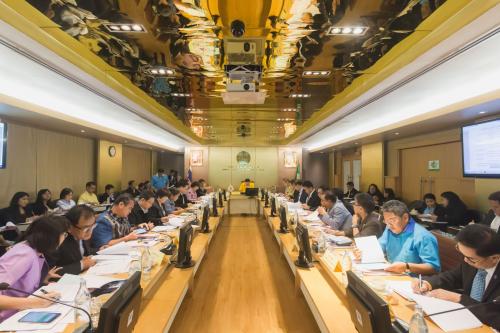 ส.ป.ก. ร่วมประชุมคณะกรรมการบริหารขับเคลื่อนงานนโยบายและการแก้ไขปัญหาภาคการเกษตร ครั้งที่ ๑/๒๕๖๓