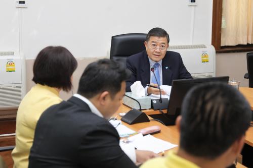 ส.ป.ก. ประชุมทบทวนระบบคุณภาพศูนย์ตรวจสอบและรับรองมาตรฐานสินค้าเกษตรในเขตปฏิรูปที่ดิน ครั้งที่ ๑/๒๕๖๓