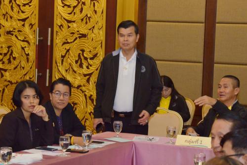 รองเลขาธิการส.ป.ก. ร่วมรับฟังเวทีระดมความคิดเห็น ทบทวนแผนงาน โครงการ และเป็นประธานในการปิดสัมมนาการขับเคลื่อนการดำเนินงานตามแผนปฏิบัติราชการพ.ศ. ๒๕๖๓ และจัดทำคำของบประมาณ ปีพ.ศ.๒๕๖๔-๒๕๖๕ 