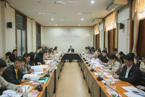 ส.ป.ก. ประชุมคณะกรรมการขับเคลื่อนโครงการที่ดินพระราชทาน ครั้งที่ ๑/๒๕๖๓