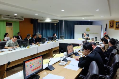 หัวหน้าผู้ตรวจราชการกรม ส.ป.ก. ร่วมประชุมคณะกรรมการพิจารณาการใช้ประโยชน์ในเขตป่าสงวนแห่งชาติ ครั้งที่ ๒/๒๕๖๓ ณ ห้องประชุม ชั้น ๑๗ กระทรวงทรัพยากรธรรมชาติและสิ่งแวดล้อม