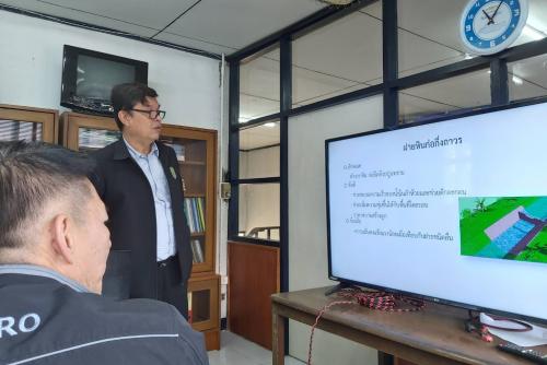 รองเลขาธิการ ส.ป.ก. ตรวจติดตามความก้าวหน้า “โครงการ ๑ ชุมชน ๑ แหล่งน้ำ” ตามนโยบายรัฐบาล ณ ส.ป.ก. พะเยา
