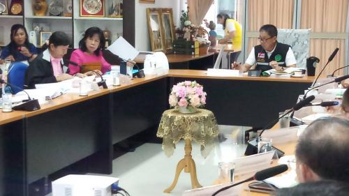 ผู้ตรวจราชการ กษ. ประชุมติดตามงานตามแผนการตรวจราชการและการขับเคลื่อนแบบบูรณาการฯ ณ อาคารโครงการส่งน้ำและบำรุงรักษาขุนด่านปราการชล จังหวัดนครนายก