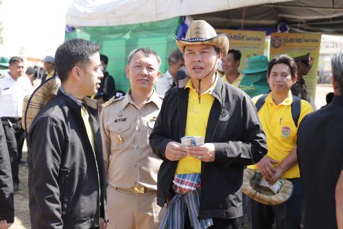 ส.ป.ก. ร่วมงานรณรงค์หยุดเผาในพื้นที่การเกษตร - ตัดอ้อยลดมลพิษและงาน Field Day จ.สระแก้ว