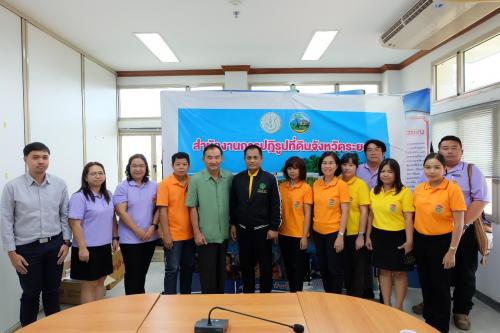 หัวหน้าผู้ตรวจราชการกรม (ส.ป.ก.) ประชุมตรวจราชการและติดตามเร่งรัดผลการดำเนินงานตามแผนงาน/โครงการ ของ ส.ป.ก.ระยอง ประจำปีงบประมาณ พ.ศ. ๒๕๖๓ รอบที่ ๑ ณ ห้องประชุม ส.ป.ก.ระยอง