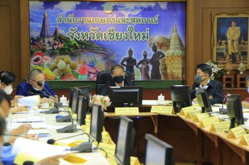 ผู้ตรวจราชการ ส.ป.ก. ร่วมประชุมการตรวจติดตามผลการดำเนินงานโครงการตามแผนการตรวจราชการของผู้ตรวจราชการกระทรวงเกษตรและสหกรณ์ เขตตรวจราชการที่ ๑๕,๑๗ ประจำปีงบประมาณ พ.ศ. ๒๕๖๓ รอบที่ ๑ ณ ห้องประชุมสำนักงานเกษตรและสหกรณ์จังหวัดเชียงใหม่