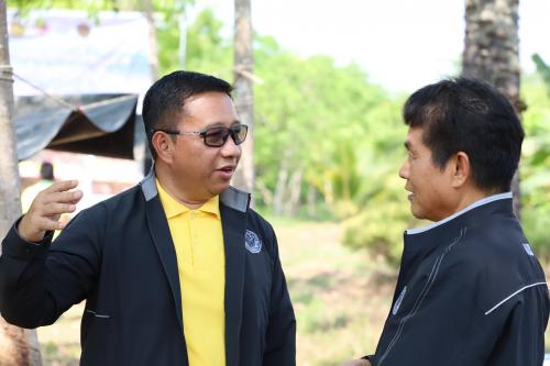 รองเลขาฯ ส.ป.ก. ลงพื้นที่เตรียมความพร้อม ต้อนรับ รมช.กษ. ณ จังหวัดสุราษฎร์ธานี