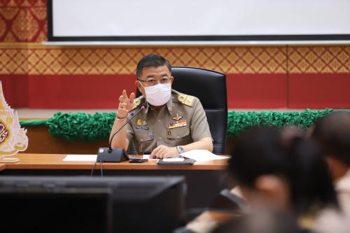 ส.ป.ก. ประชุมแนวทางช่วยเหลือเกษตรกรที่ได้รับผลกระทบจาก Covid-๑๙
