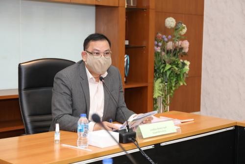 ส.ป.ก.ประชุมหารือโครงการแก้ไขปัญหาที่ดินทำกินให้แก่เกษตรกรสภาประชาชน ๔ ภาค ผ่านระบบ Video Conference