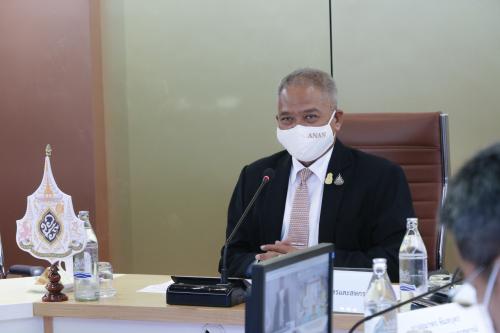 ส.ป.ก.ร่วมประชุมแนวทางการเสนอโครงการฟื้นฟูเศรษฐกิจและสังคมของประเทศที่ได้รับผลกระทบจากเชื้อโควิด ๑๙ ด้านเกษตร ผ่านระบบทางไกลออนไลน์ (Web conference)